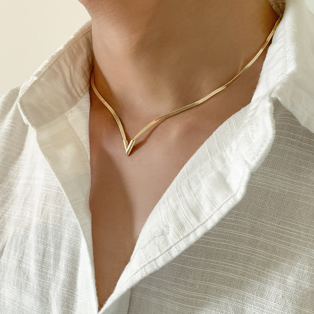 Copper Gold-Plated Minimal Chain