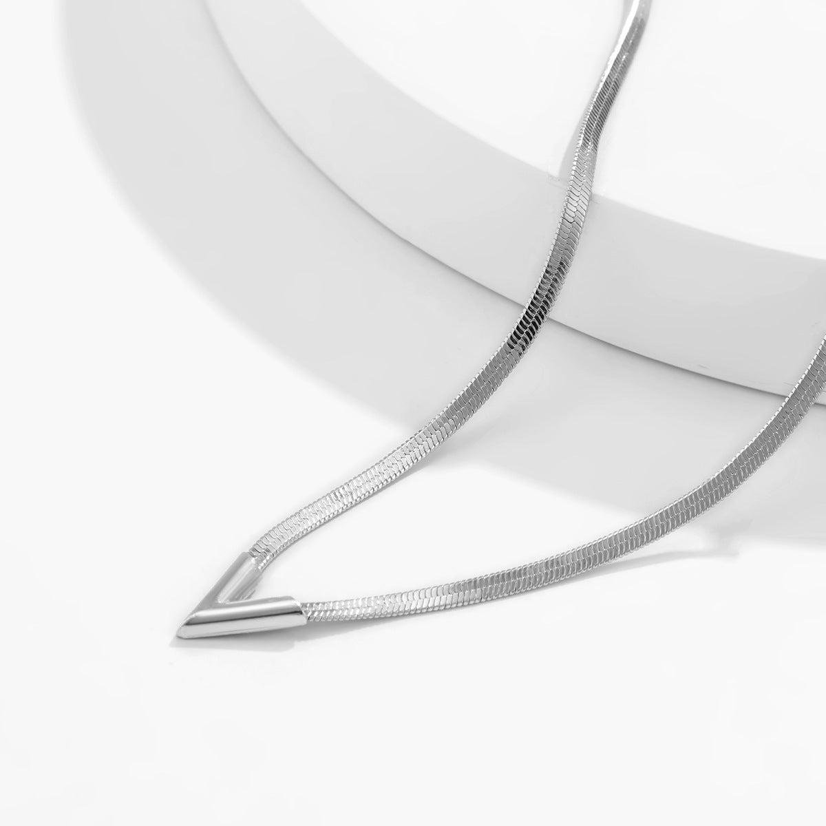 Silver-Plated Minimal Chain