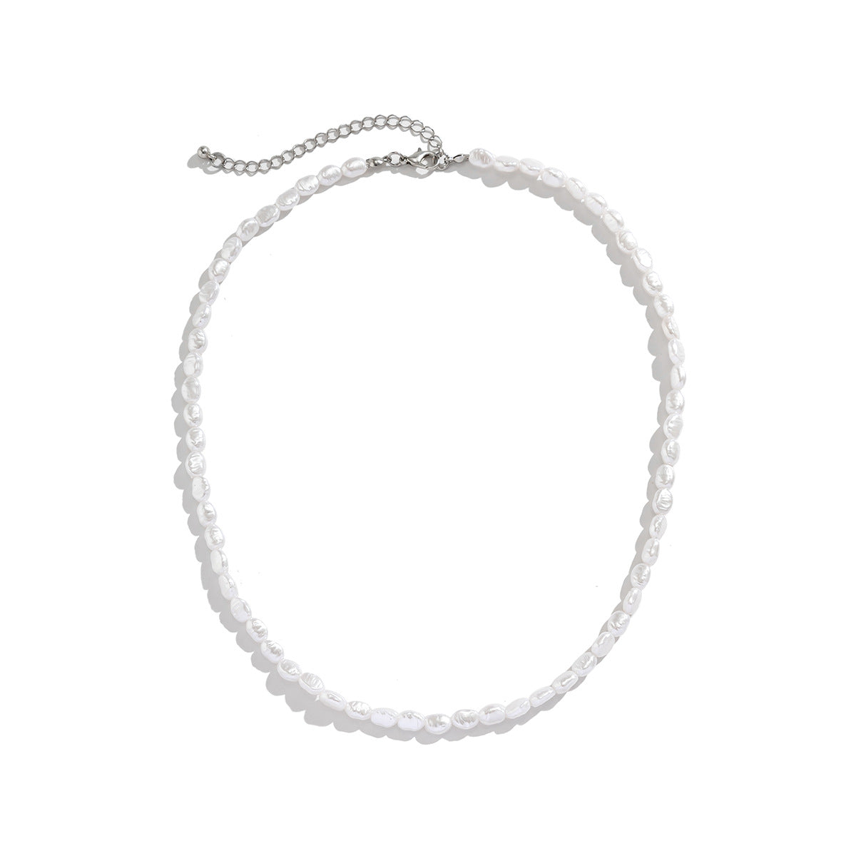 Women Silver-Plated Enamelled Necklace