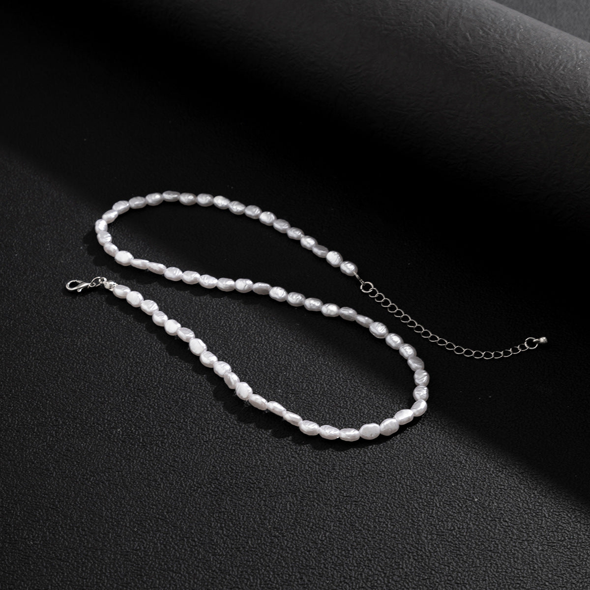 Women Silver-Plated Enamelled Necklace
