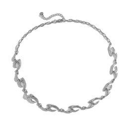 Silver-Plated Minimal Necklace