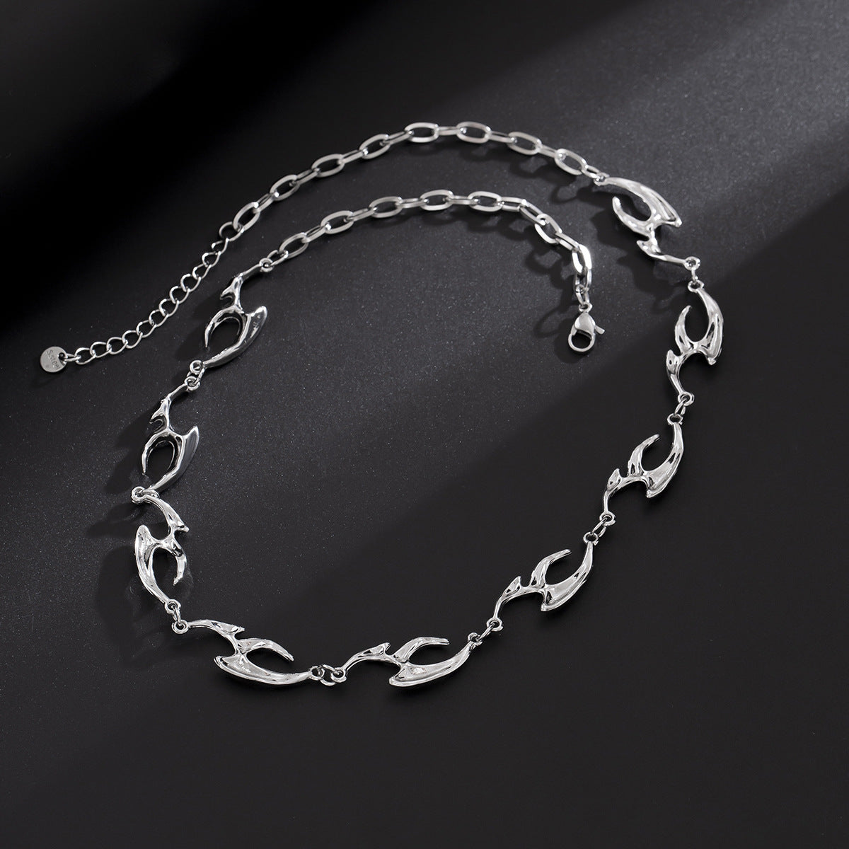 Silver-Plated Minimal Necklace