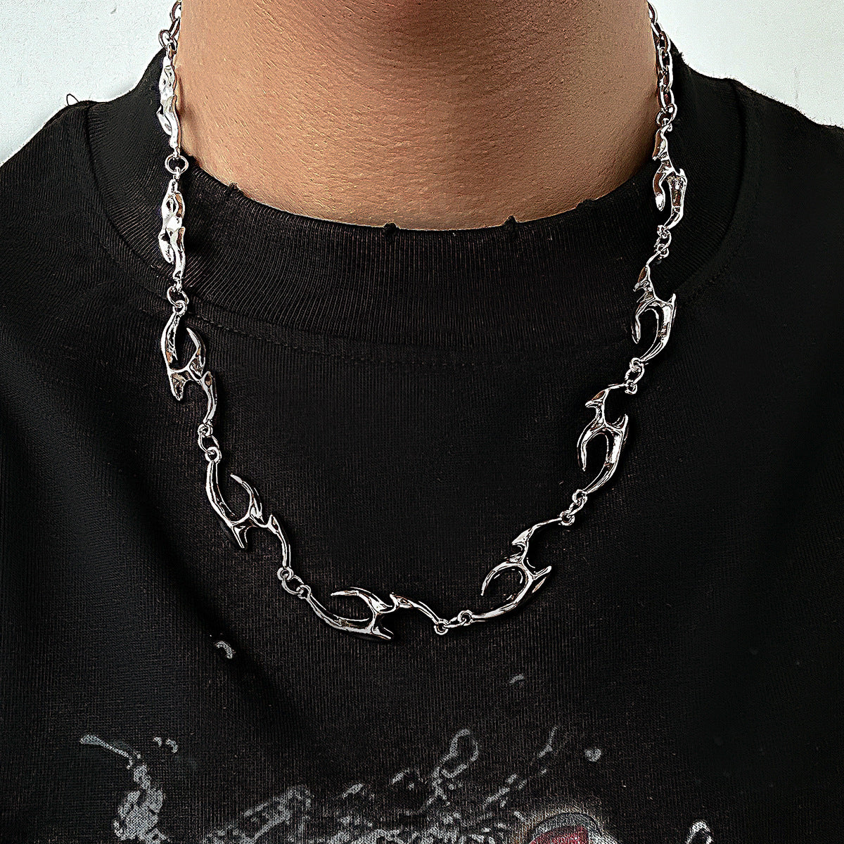 Silver-Plated Minimal Necklace