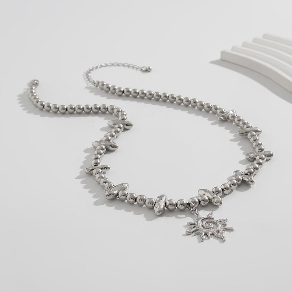 Silver-Plated Minimal Necklace