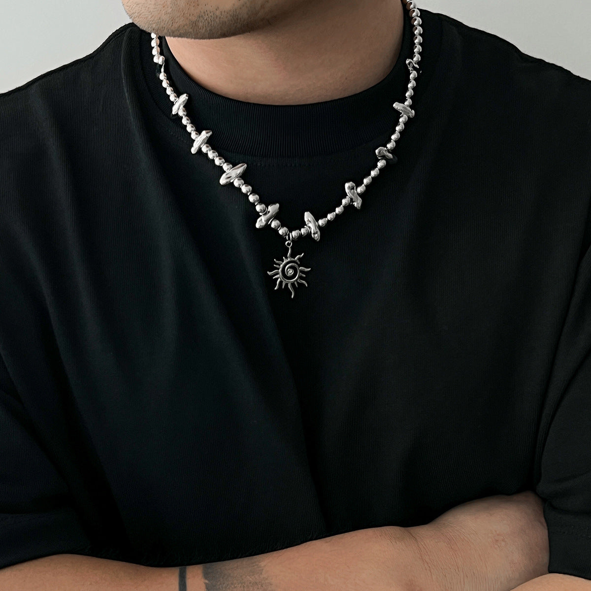 Silver-Plated Minimal Necklace