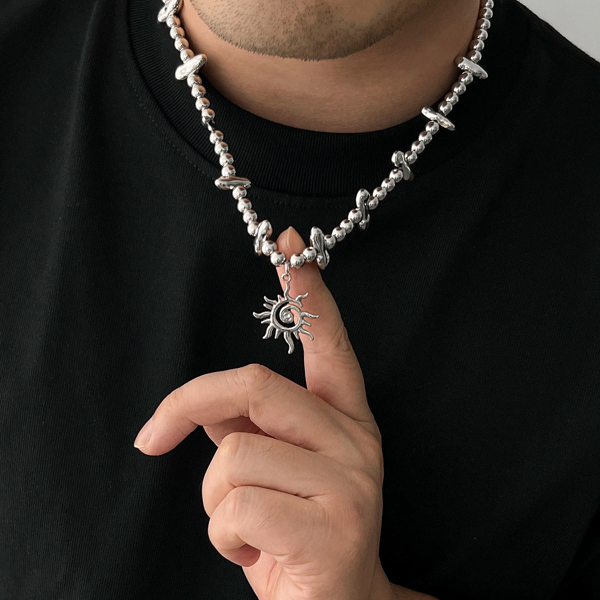 Silver-Plated Minimal Necklace