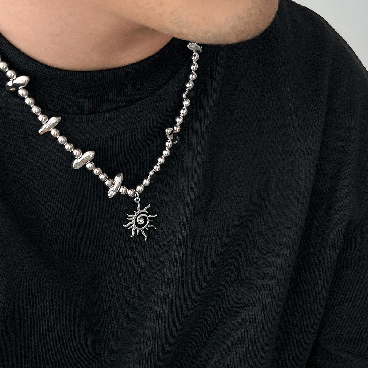 Silver-Plated Minimal Necklace