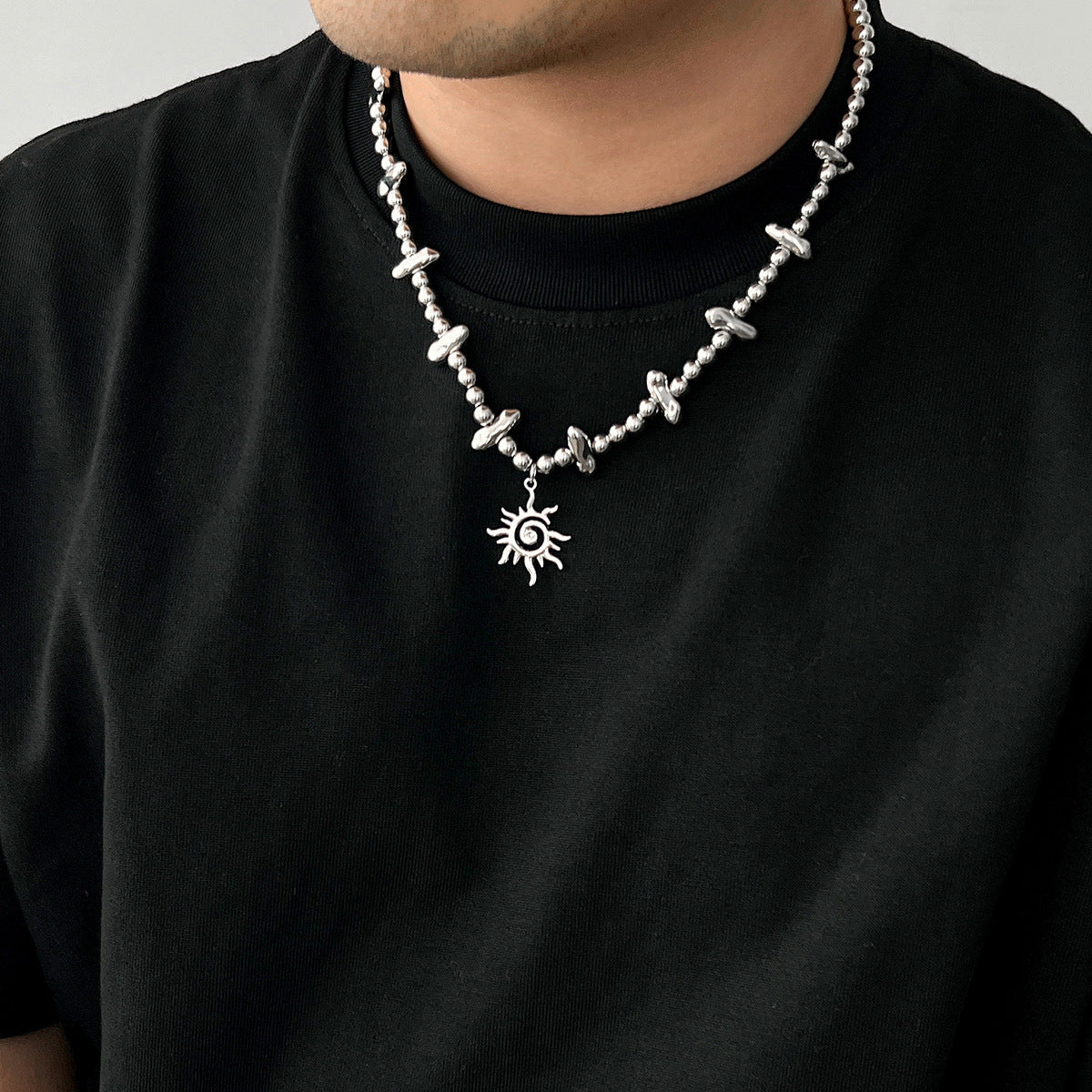 Silver-Plated Minimal Necklace