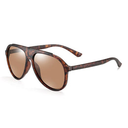 Men Round Sunglasses with olarised and UV Protected Lens M1133308B_F