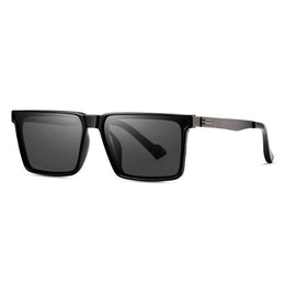 Men Full Rim Polarised and UV Protected Lens Square Sunglasses