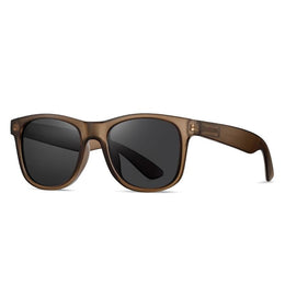 Men Polarised and UV Protected Lens Rectangle Sunglasses