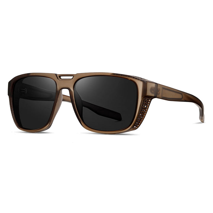 Men Polarised and UV Protected Lens Wayfarer Sunglasses M113S16109E_F