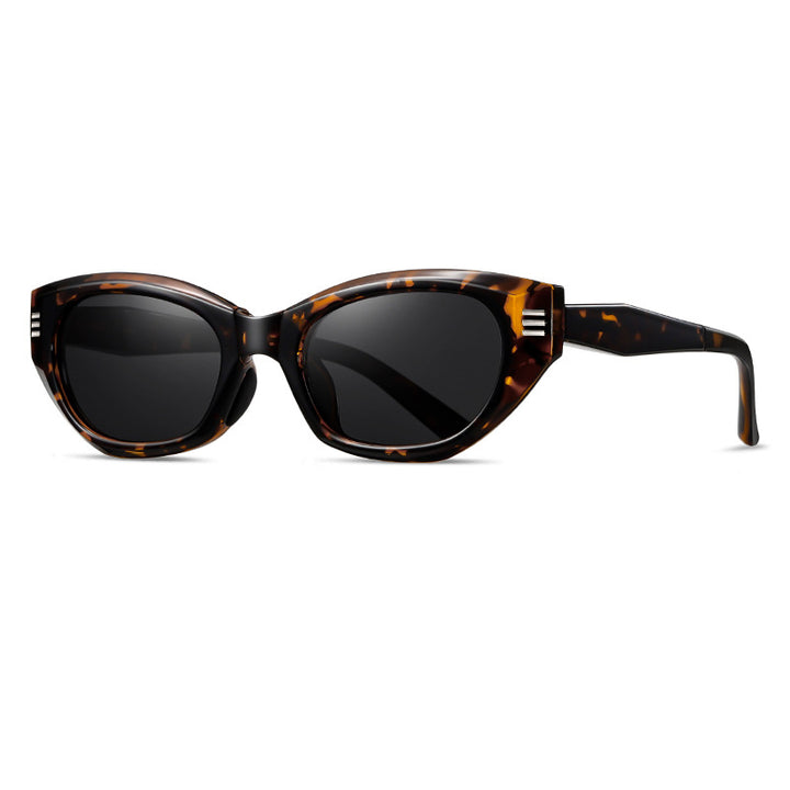 Men Cateye Sunglasses With UV Protected Lens M113S24103B_F