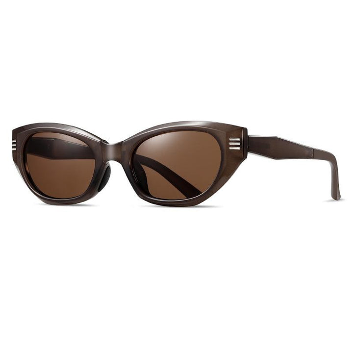 Men Polarised and UV Protected Lens Cateye Sunglasses M113S24103F_F