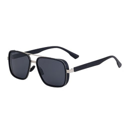 Men Plastic and Metal Full Rim Wayfarer Sunglasses