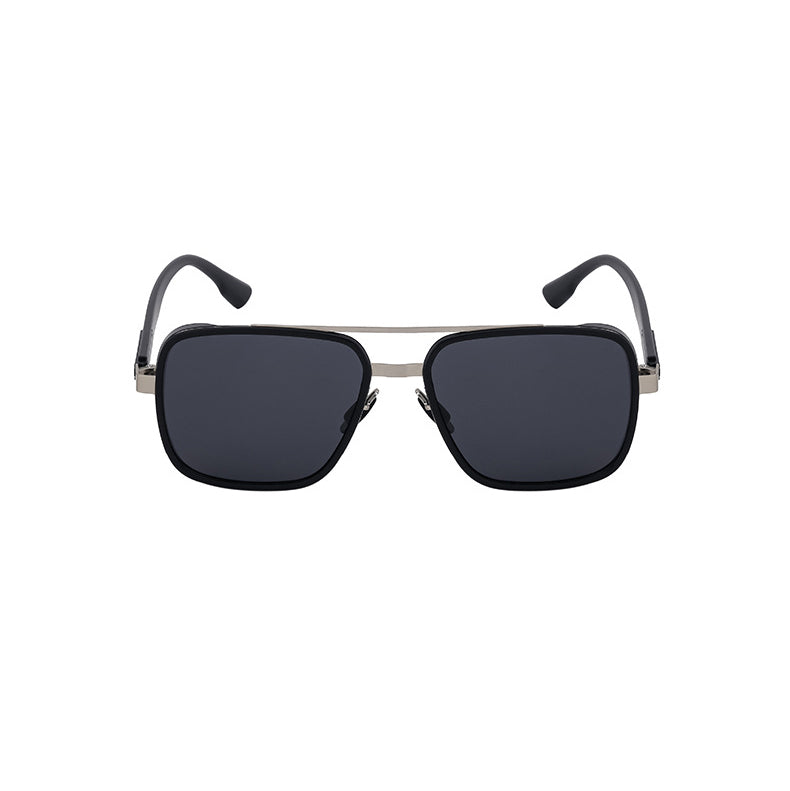 Men Plastic and Metal Full Rim Wayfarer Sunglasses