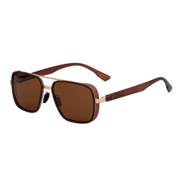 Men Wayfarer Sunglasses Polarised and UV Protected Lens M114MY8035C5_F