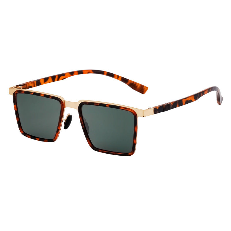 Men Square Sunglasses Polarised and UV Protected Lens M114MY8037C6_F