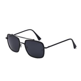 Men Wayfarer Sunglasses With UV Protected Lens M114RB4817C1_F