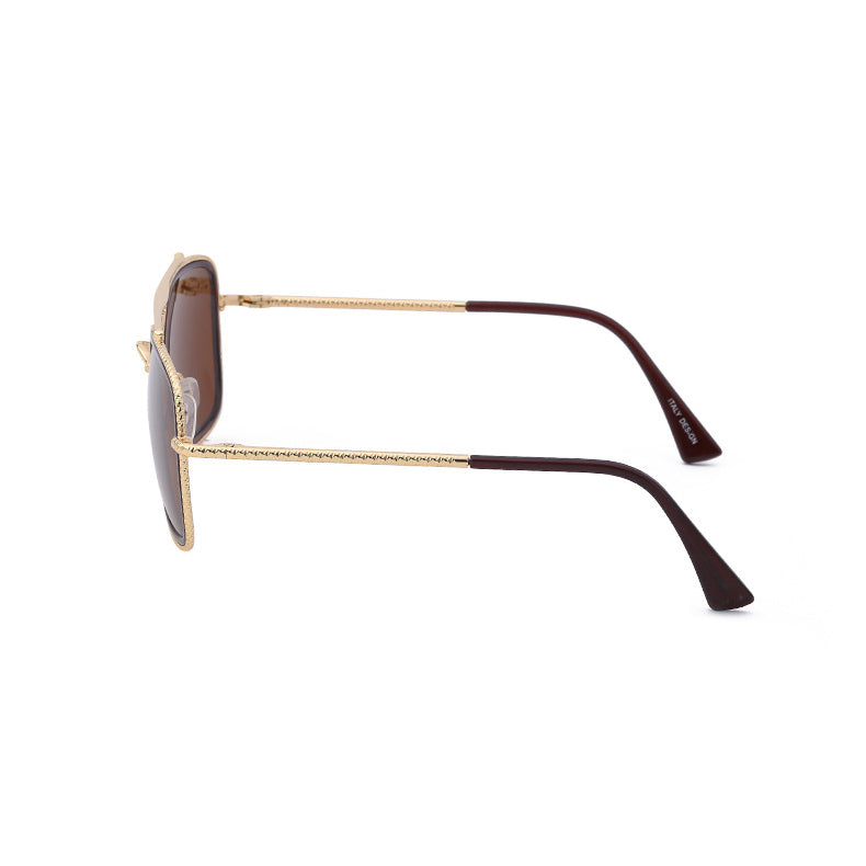 Men UV Protected Lens Metal Wayfarer Sunglasses M114RB4817C2