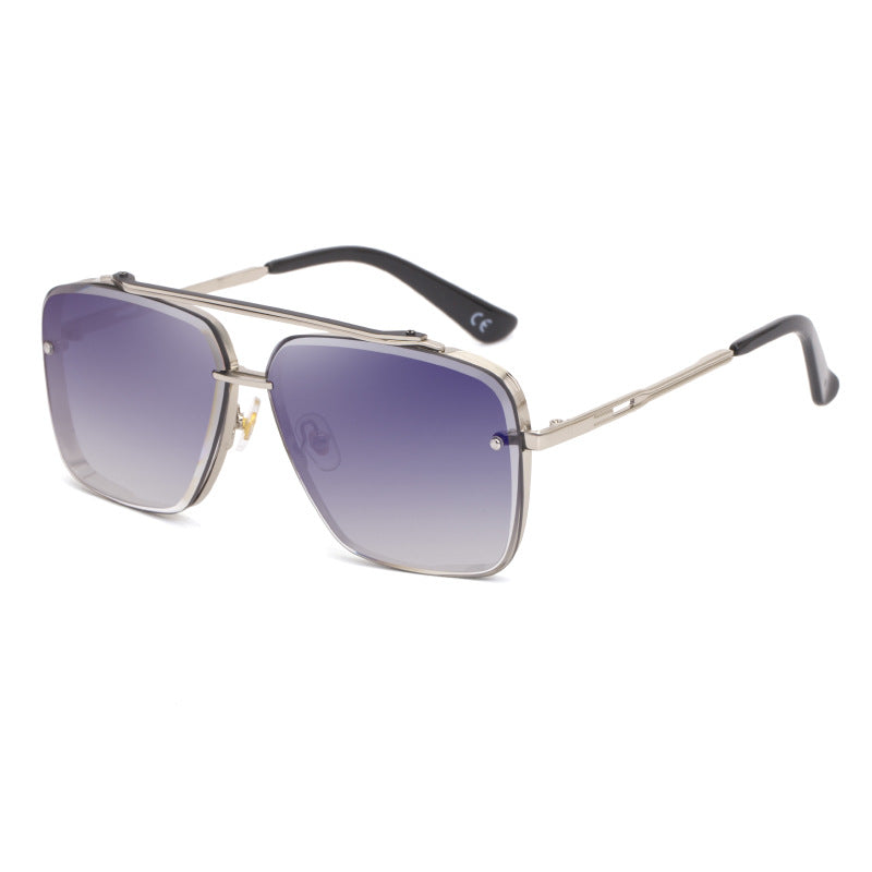 Men Wayfarer Sunglasses With UV Protected Lens M114XH1261C6_F