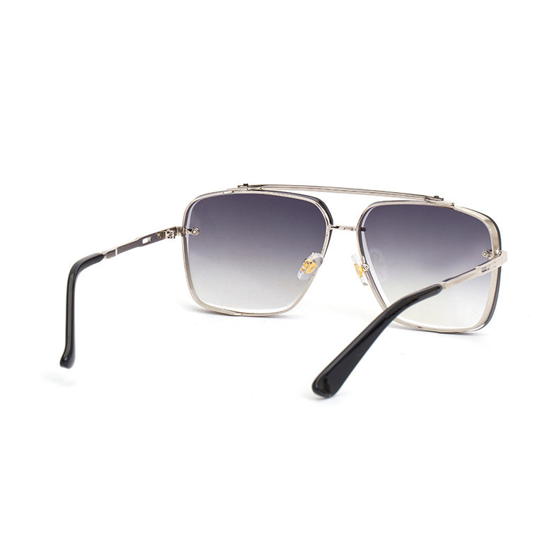 Men Wayfarer Sunglasses With UV Protected Lens M114XH1261C6_F