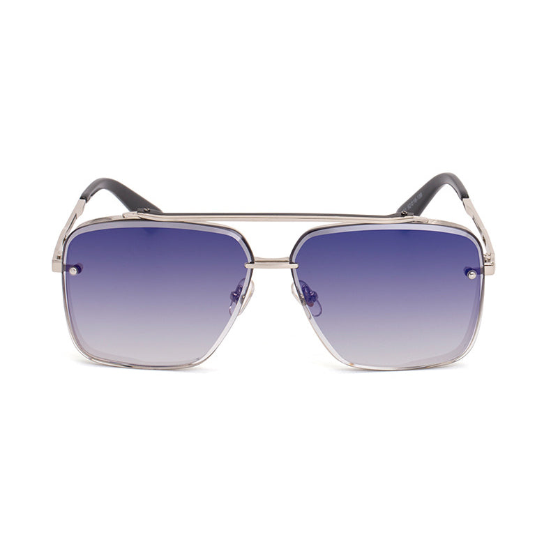 Men Wayfarer Sunglasses With UV Protected Lens M114XH1261C6_F