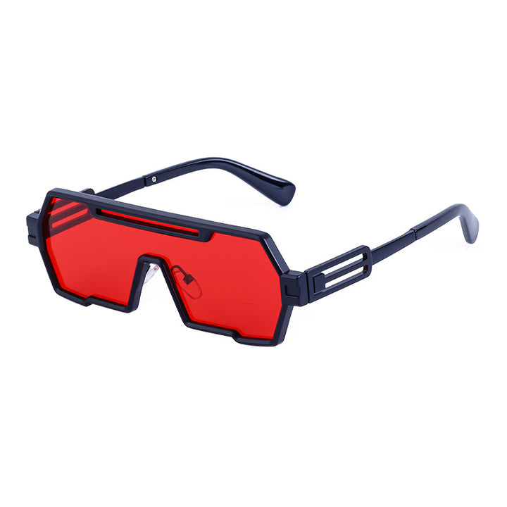 Men Plastic and Metal Full Rim Wayfarer Sunglasses