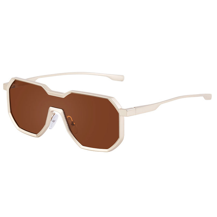 Men UV Protected Lens Wayfarer Sunglasses M114ZS98145C2_F