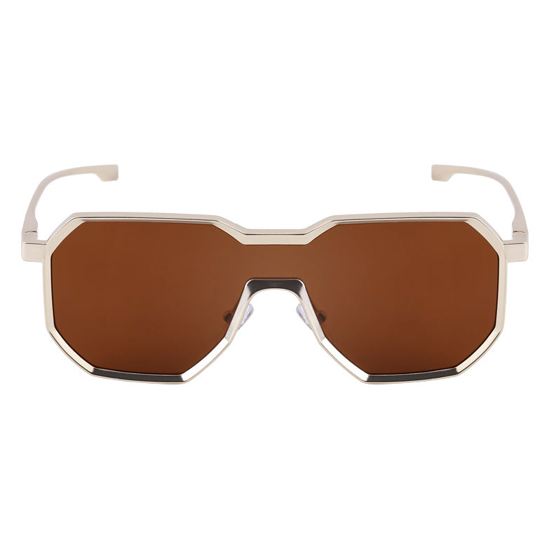Men UV Protected Lens Wayfarer Sunglasses M114ZS98145C2_F