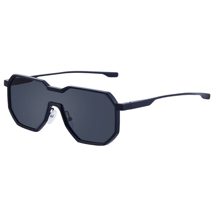 Men UV Protected Lens Wayfarer Sunglasses M114ZS98145C7_F