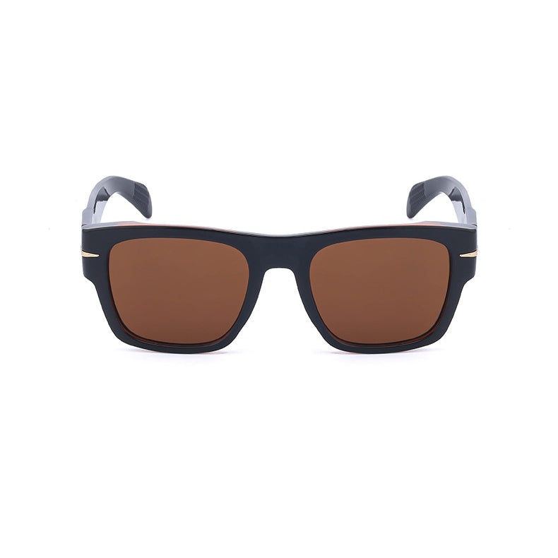 Men UV Protected Lens Square Sunglasses M114ZSDB1050C3_F