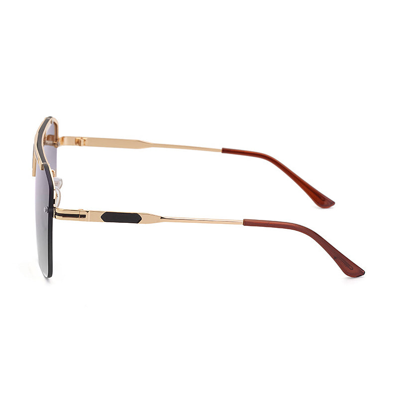 Men Oversized Sunglasses with UV Protected Lens M114ZX10076C2_F
