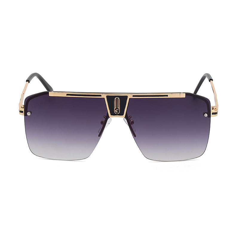 Men Oversized Sunglasses with UV Protected Lens M114ZX10076C2_F