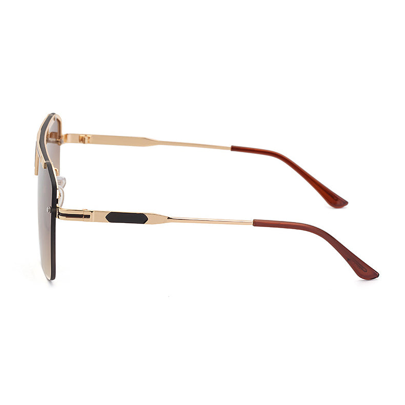 Men UV Protected Oversized Sunglasses