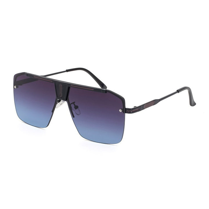 Men UV Protected Lens Oversized Sunglasses M114ZX10076C8_F