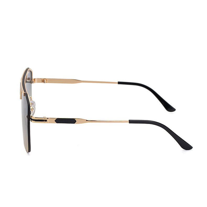 Men UV Protected Lens Oversized Sunglasses M114ZX10076C8_F