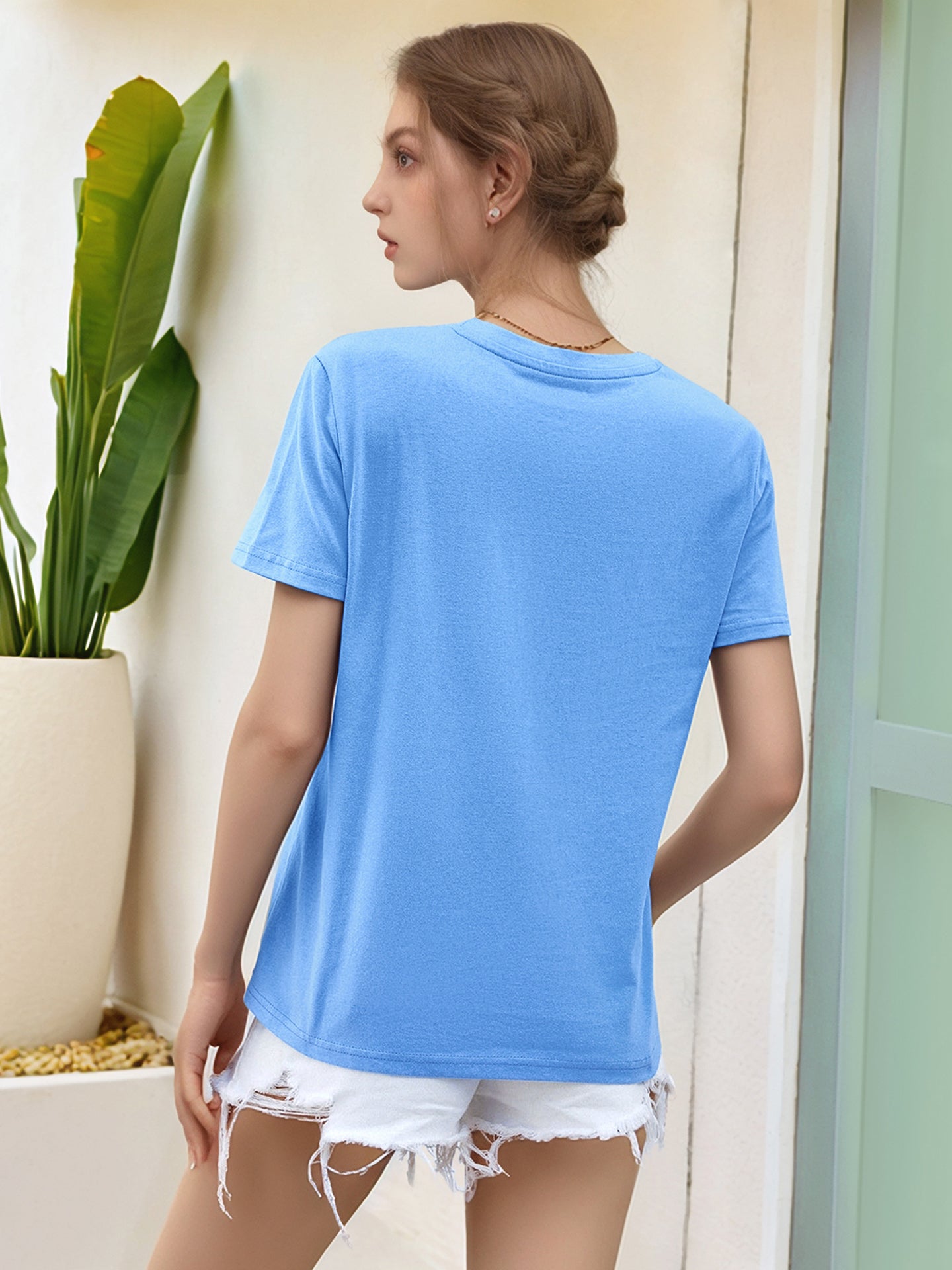 Regular Fit Round Neck Tshirt