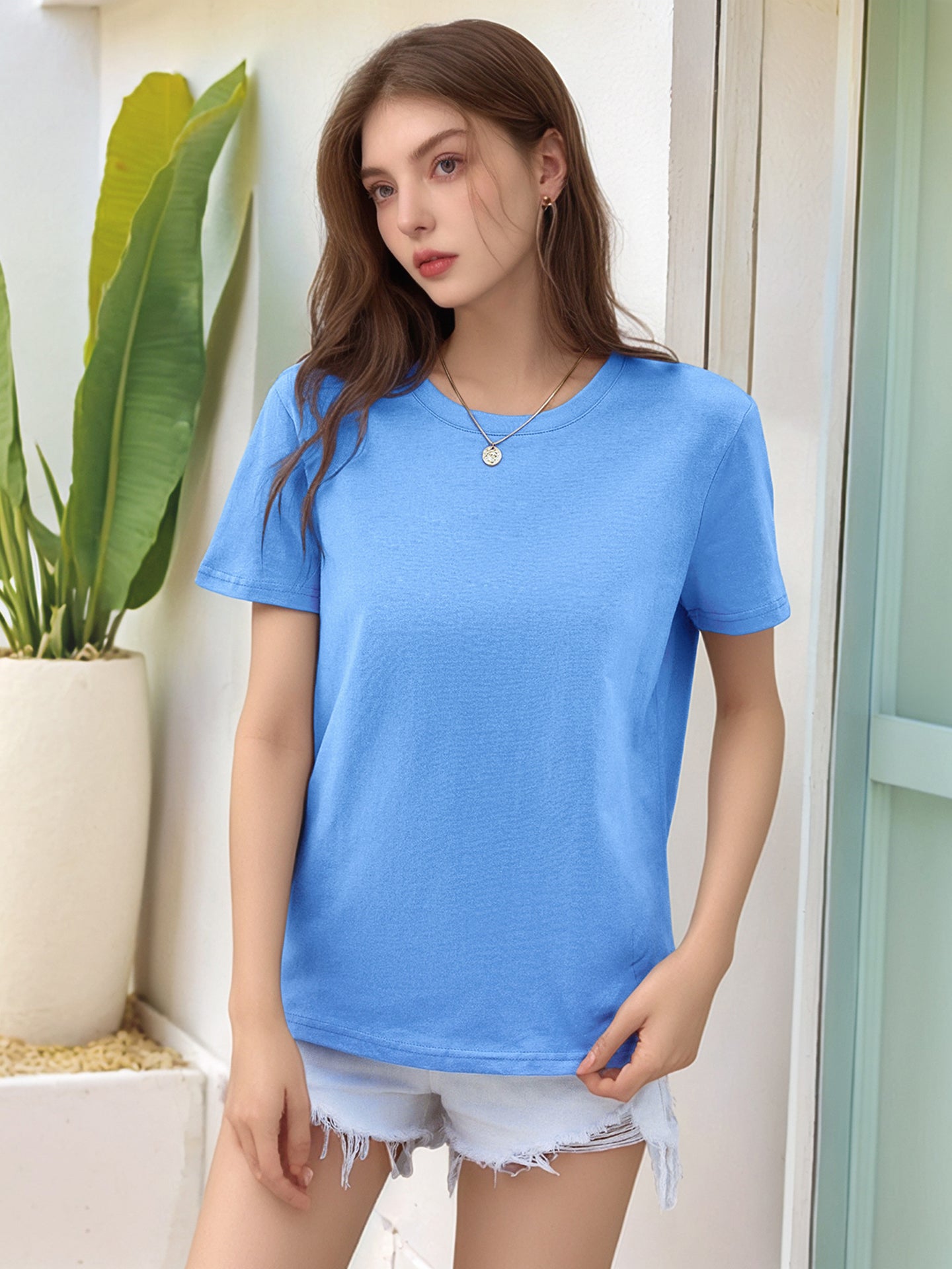 Regular Fit Round Neck Tshirt