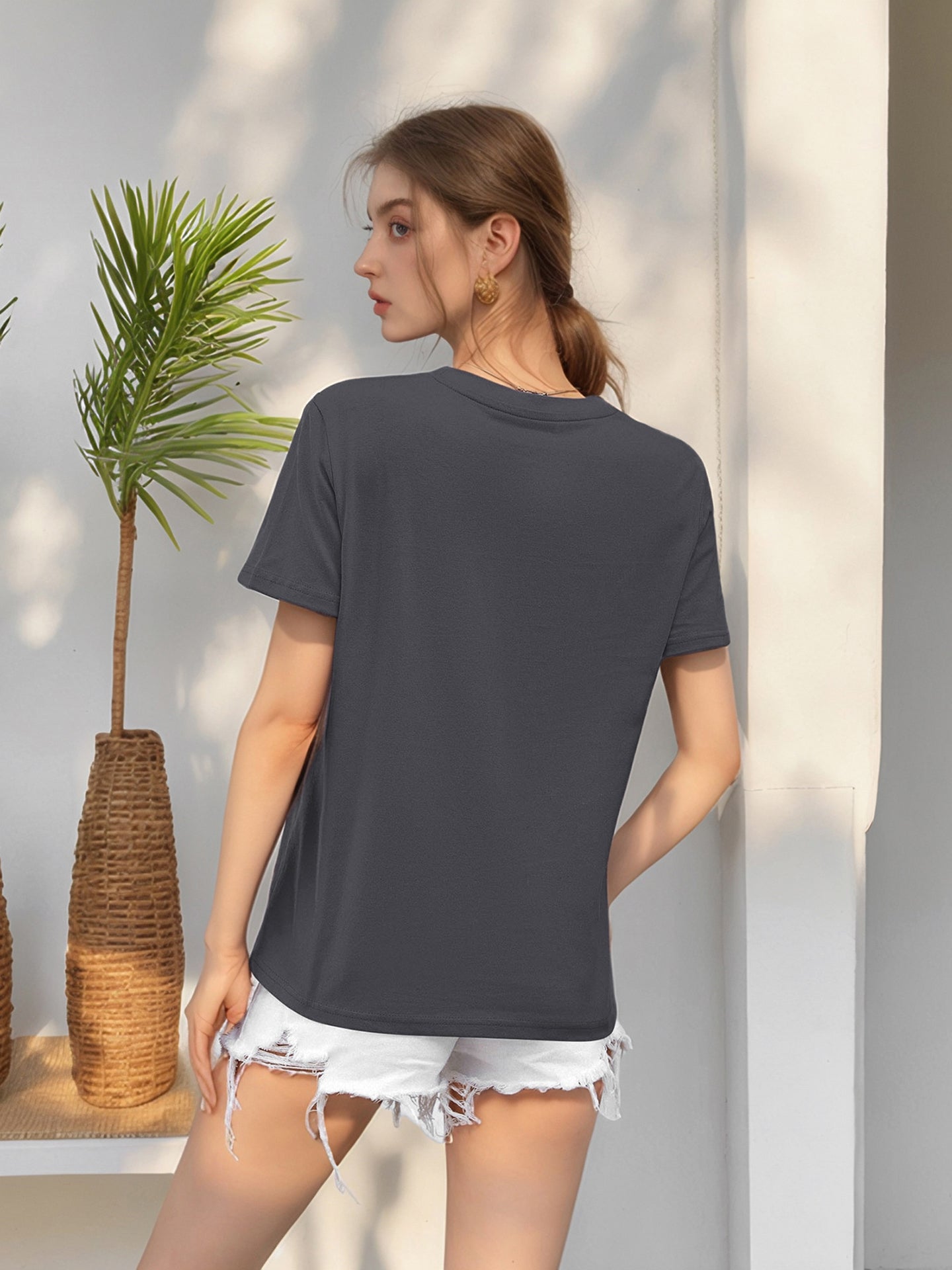 Regular Fit Round Neck Tshirt