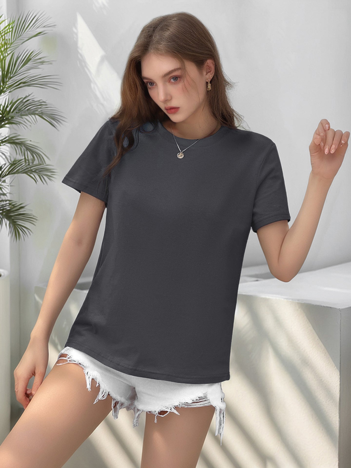 Regular Fit Round Neck Tshirt
