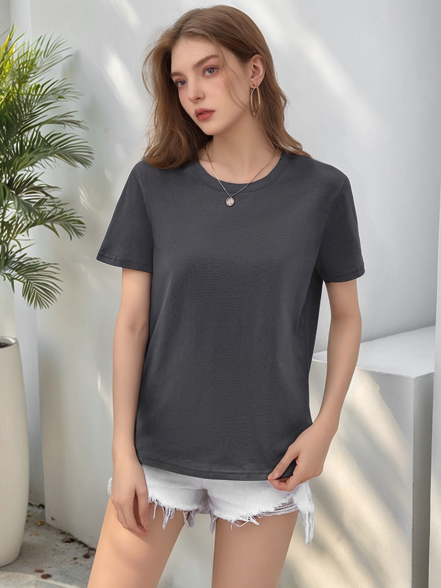 Regular Fit Round Neck Tshirt