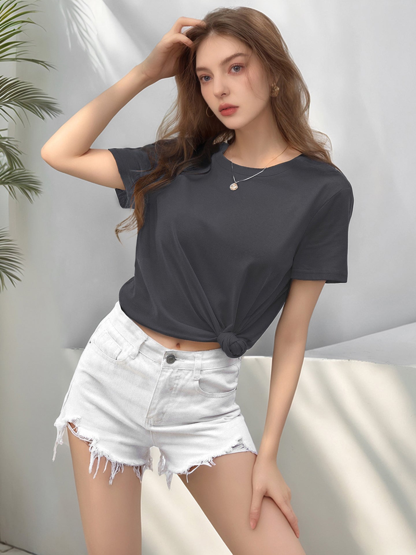 Regular Fit Round Neck Tshirt
