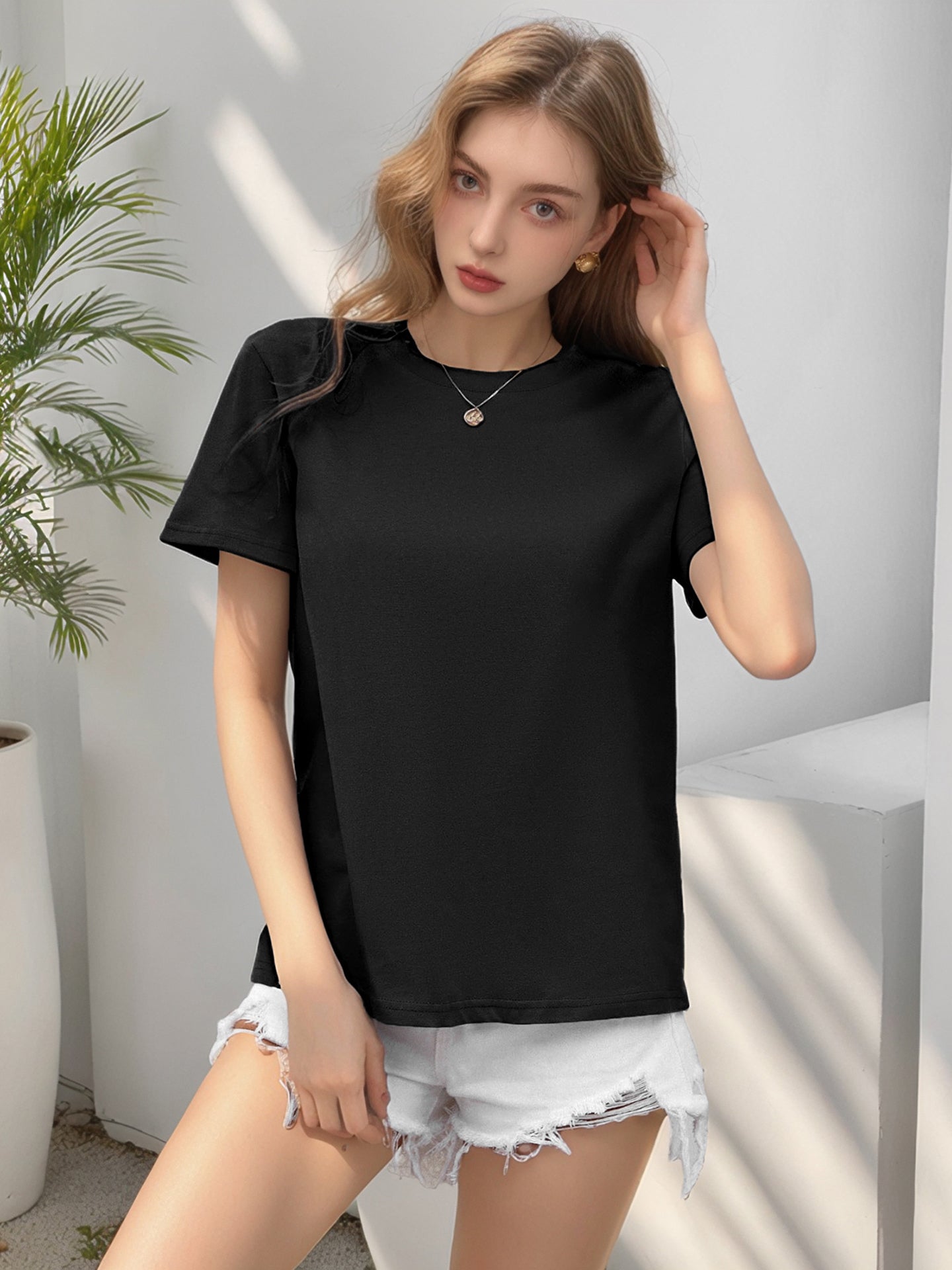 Regular Fit Round Neck Tshirt