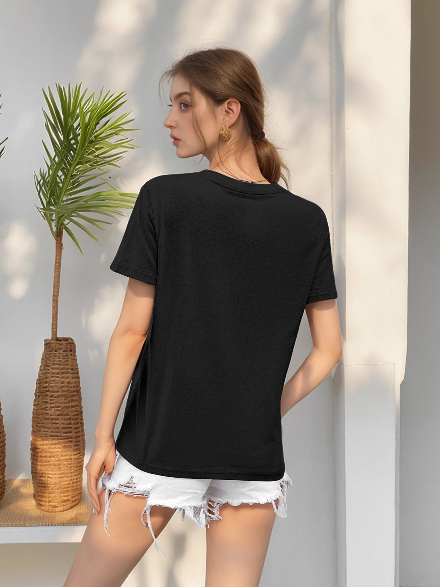 Regular Fit Round Neck Tshirt