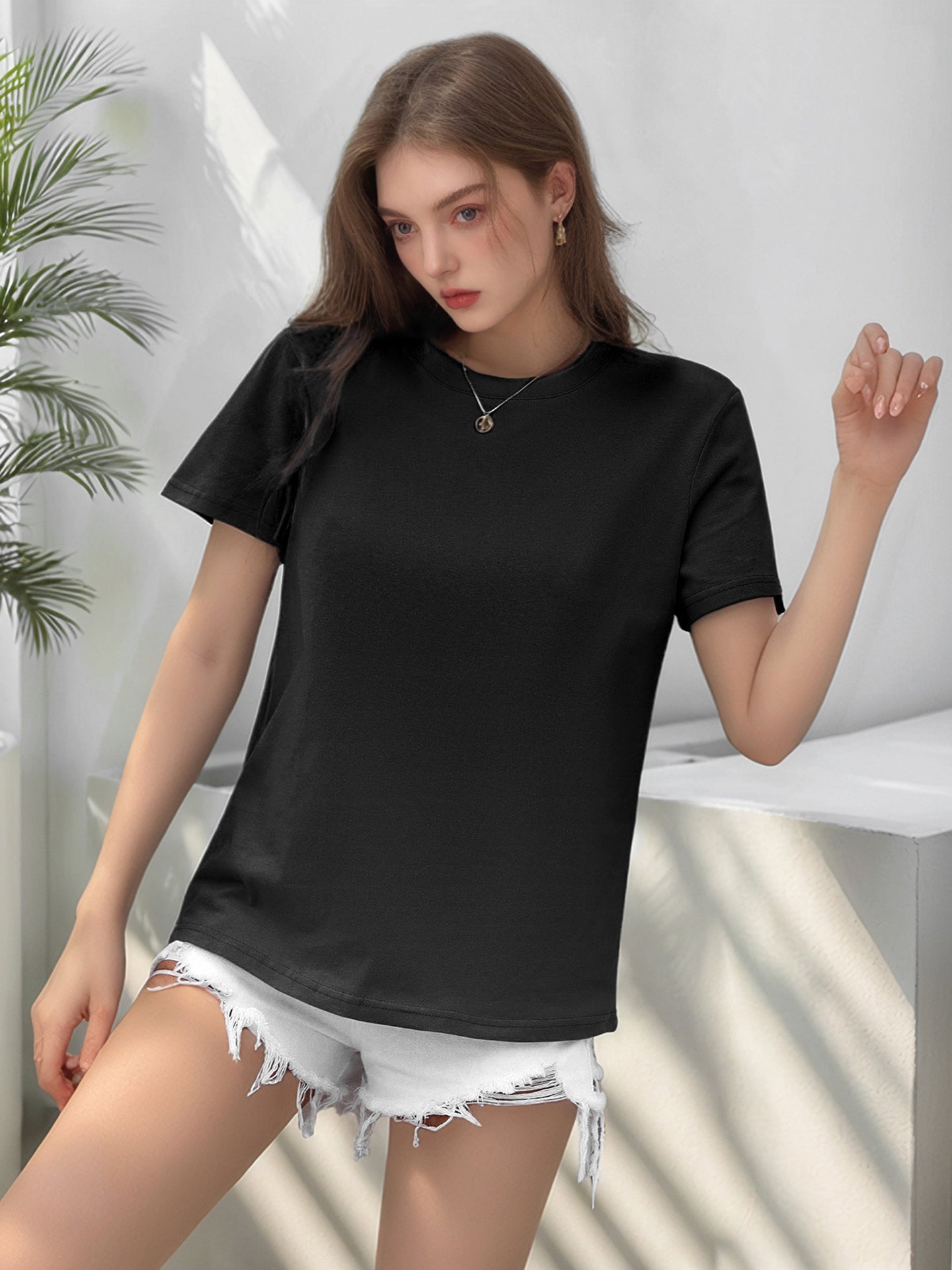 Regular Fit Round Neck Tshirt
