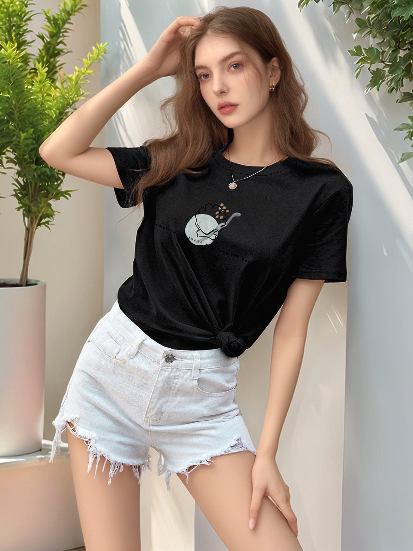 Regular Fit Round Neck Tshirt