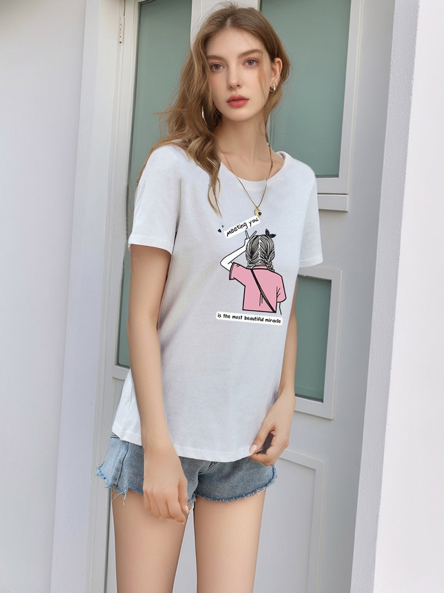 Regular Fit Round Neck Tshirt