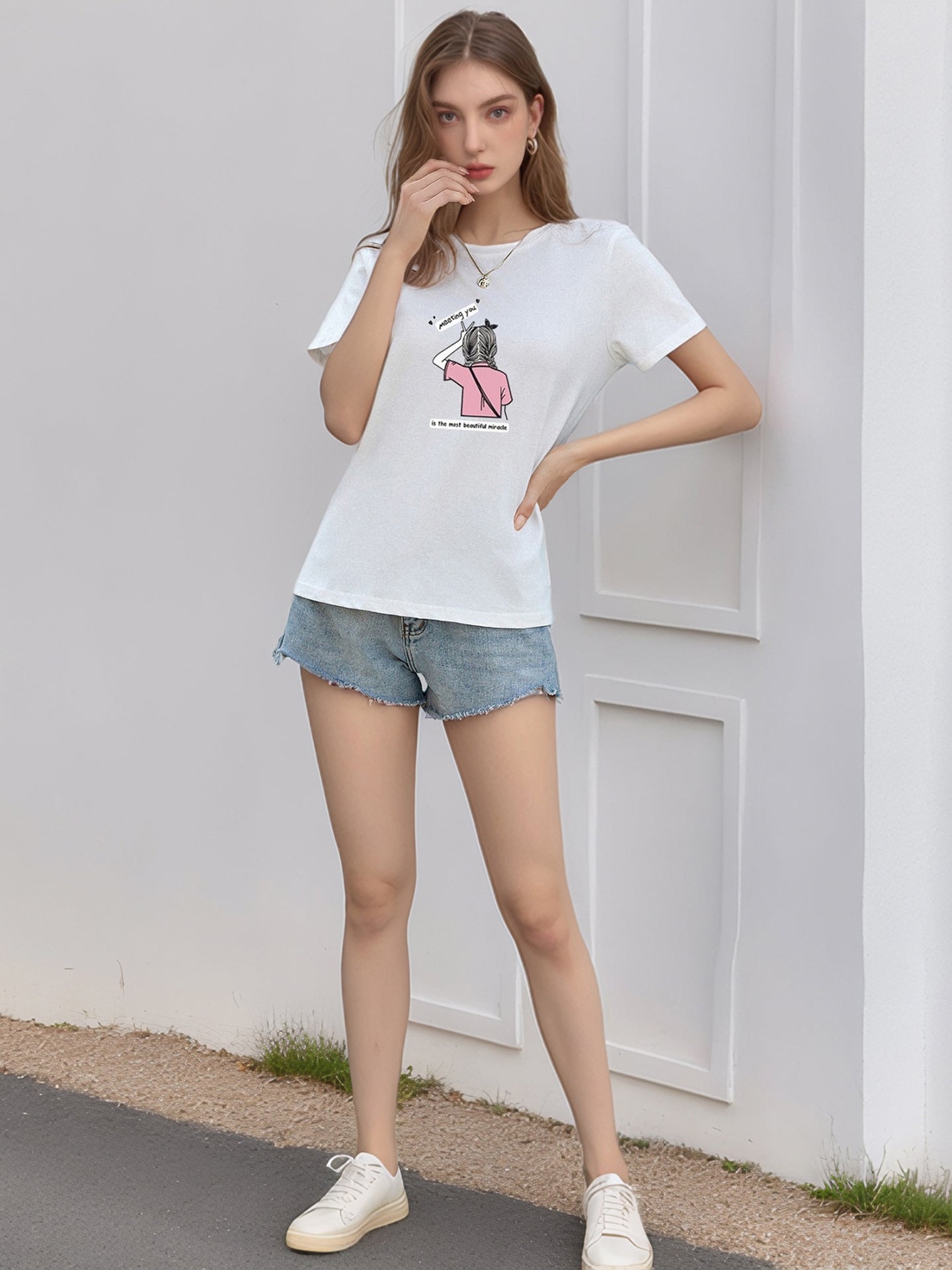 Regular Fit Round Neck Tshirt