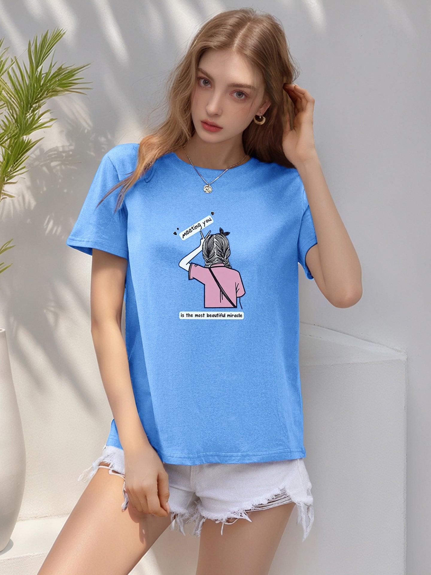 Regular Fit Round Neck Tshirt
